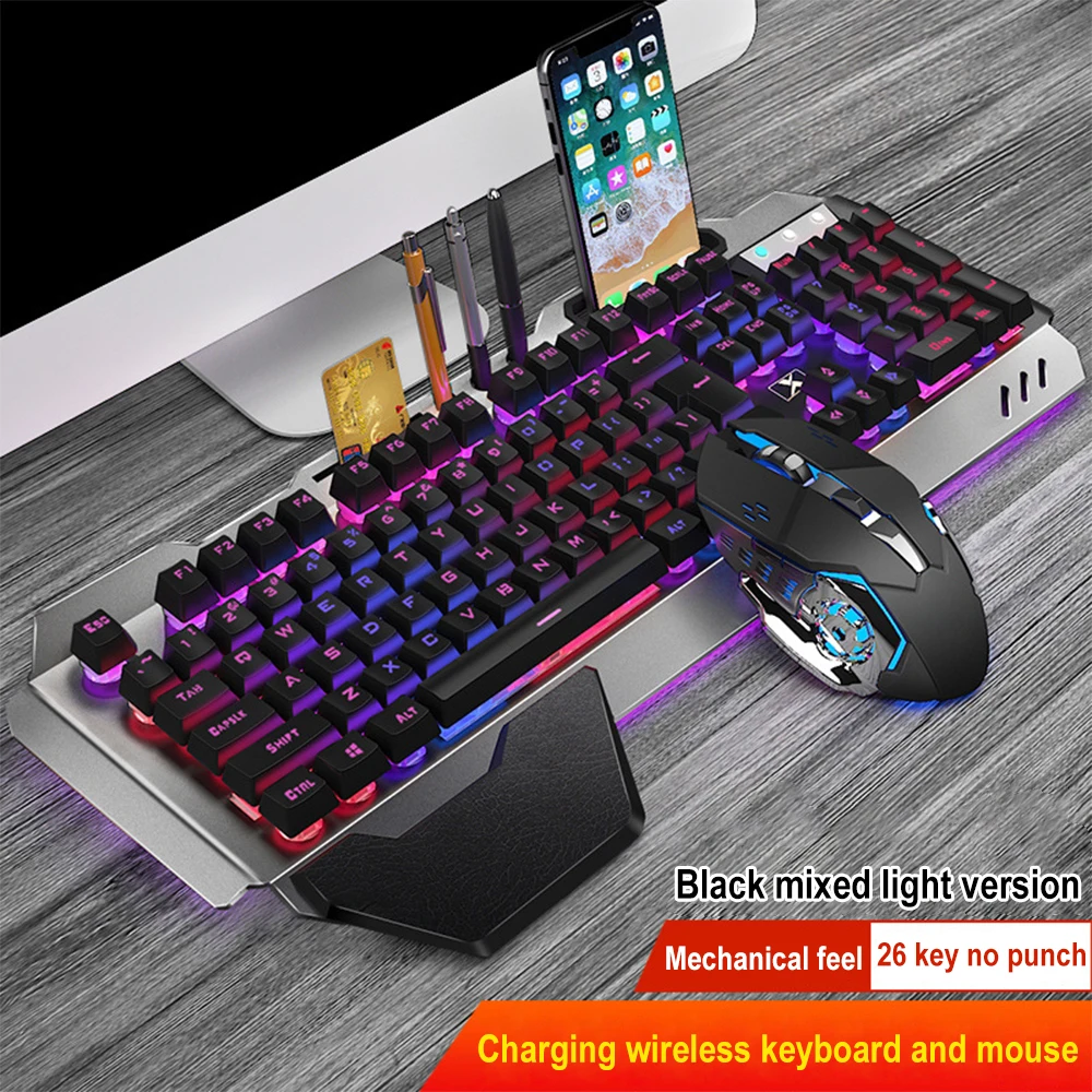 Esports Wireless Gaming Mouse - K680 Rechargeable 2.4G wireless keyboard and