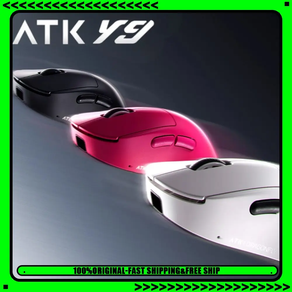 Esports Wireless Gaming Mouse - ATK Dragonfly Y9 Wireless Mouse 3-mose
