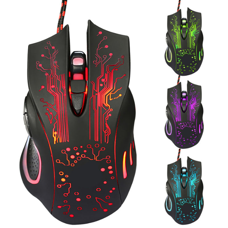Esports Gaming World - X9 3200DPI E-Sports Wired Gaming Mouse
