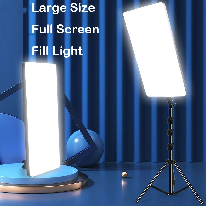 Led Light Panel Stream - Big LED Video Light for Photography,