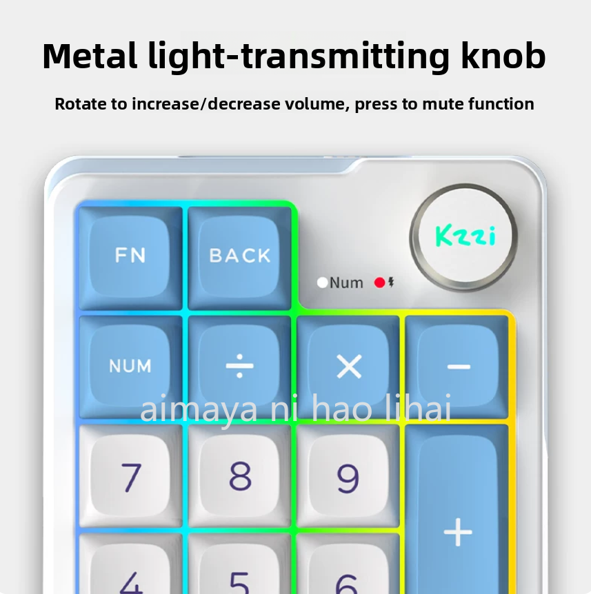 Kzzi K20 Mini Keypad Three Mod - Esports Gaming Keyboard ulasan dan harga