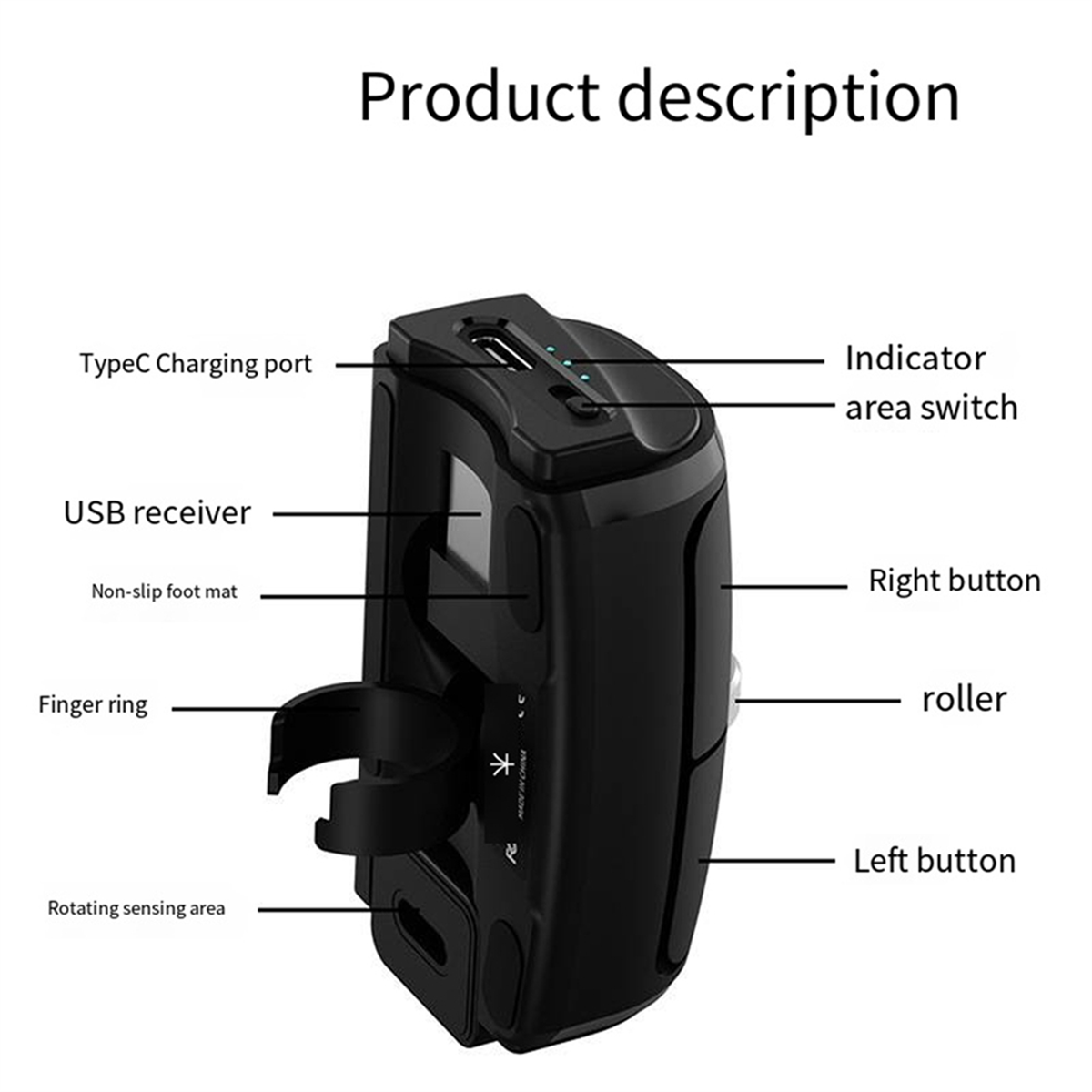 AB01 Bluetooth 2.4G Wireless F - Esports Wireless Gaming Mouse ulasan dan harga