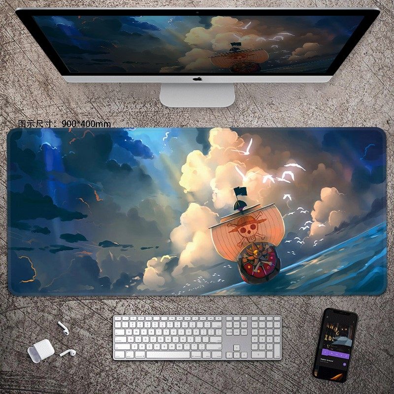 Animation ONE PIECE Leather Mo - Esports Gaming Keyboard ulasan dan harga