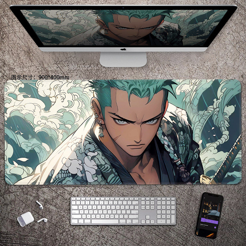 Animation ONE PIECE Leather Mo - Esports Gaming Keyboard ulasan dan harga