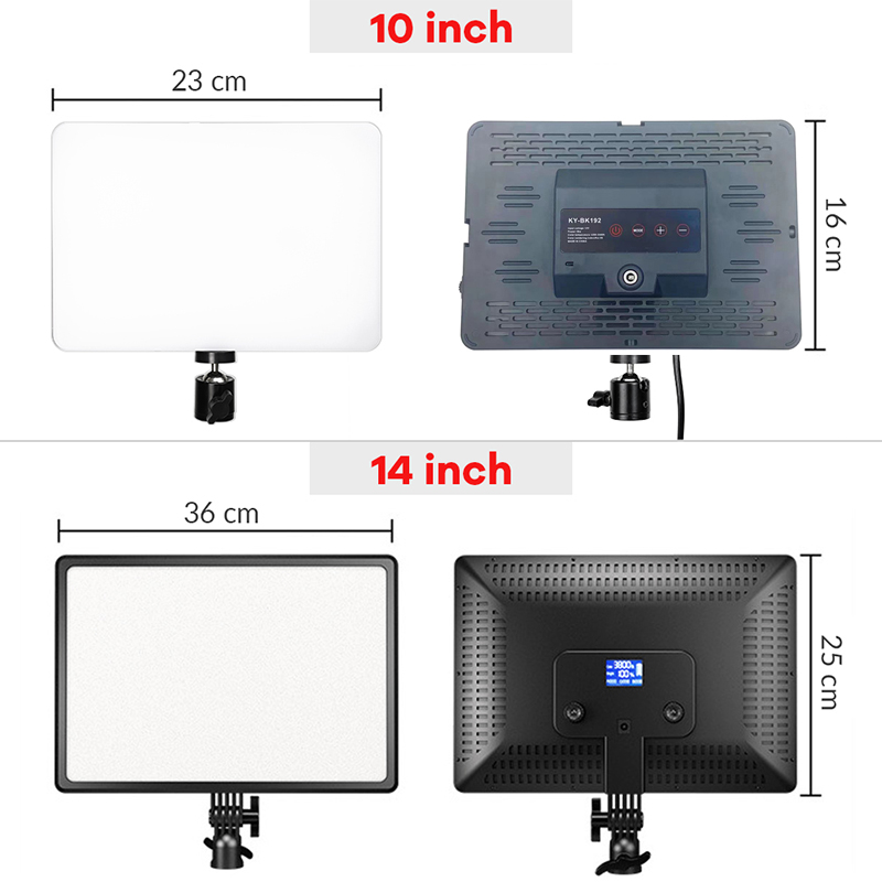 14inch 10inch LED Video Light  - Led Light Panel Stream ulasan dan harga