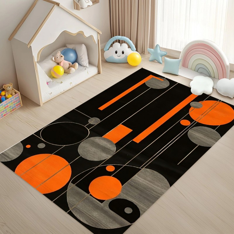 Gaming Room Black Orange Geome - Esports Gaming Hotel ulasan dan harga