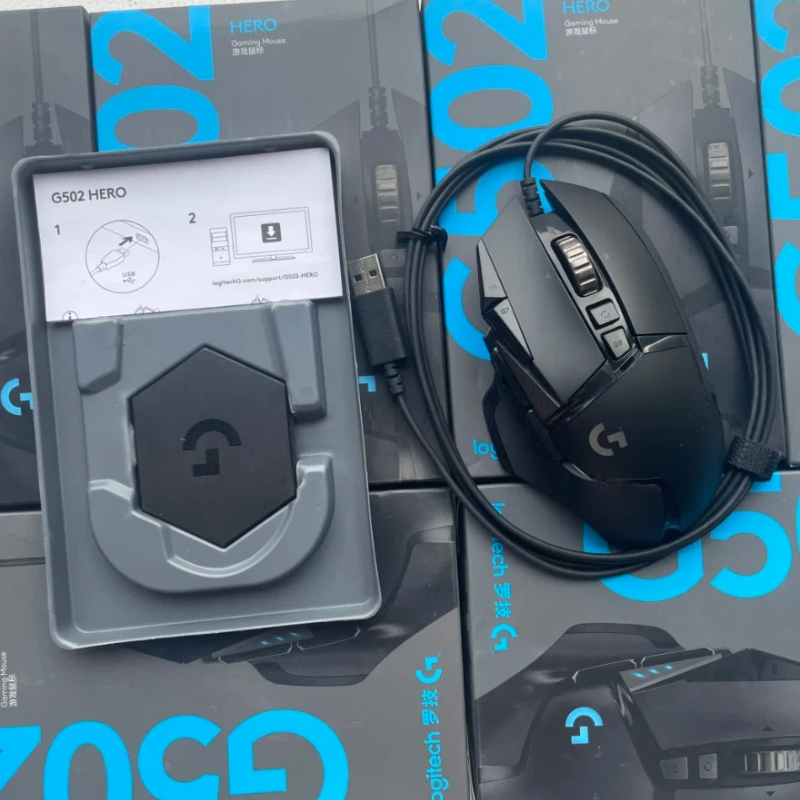 Logitech G502 HERO Gaming Mous - Esports Gaming Mouse Weight Adjustable ulasan dan harga