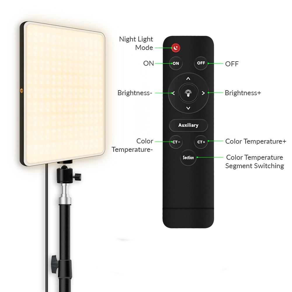 Dimmable LED Video Light Panel - Led Light Panel Stream ulasan dan harga