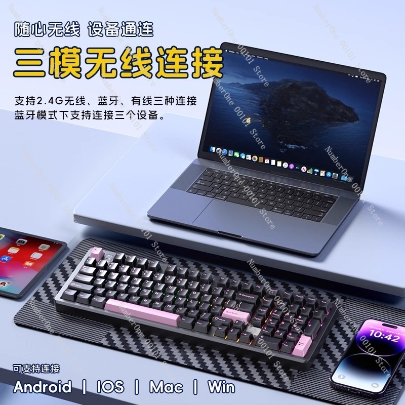 Aluminum Alloy Mechanical Keyb - Esports Gaming Keyboard ulasan dan harga