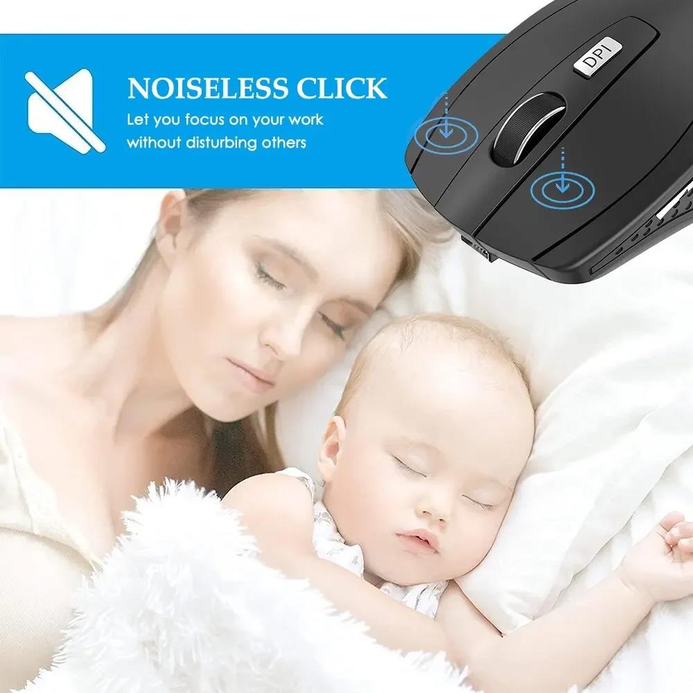 2.4G Wireless Mouse Portable E - Esports Wireless Gaming Mouse ulasan dan harga